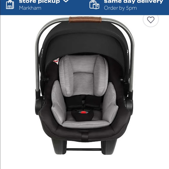 Nuna pipa light caviar car seat - Picture 3 of 6